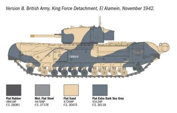 Italeri 7083 Churchill Mk.III