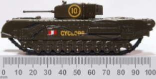 Oxford 76CHT005 Churchill Tank '51st RTR 1942'