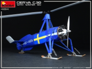 MiniArt 41014 CIERVA C.30 with WINTER SKY