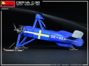 MiniArt 41014 CIERVA C.30 with WINTER SKY