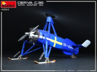 Mini Art 41014 CIERVA C.30 with WINTER SKY