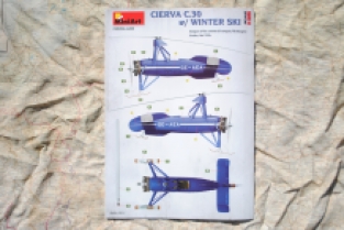 MiniArt 41014 CIERVA C.30 with WINTER SKY