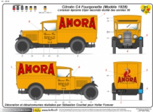 Heller 80703 CITROËN C4 FOURGONNETTE 1928
