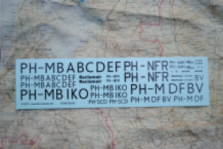 Flevo Decals FD48-027 Civil aviation over the Netherlands part 1