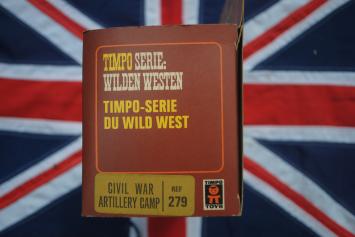 Timpo Toys 279 Civil War Artillery Camp 'Wild West Collection'