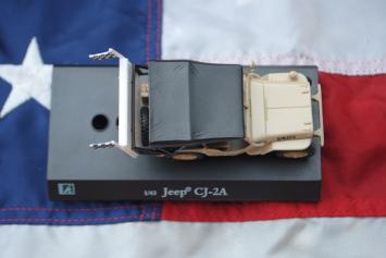 Cararama Jeep CJ-2A Desert Air Force / Royal Air Foce 