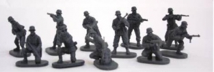 Caesar Miniatures 074  WWII Late War German Army