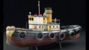 Lindberg HL228 COAST GUARD TUG BOAT