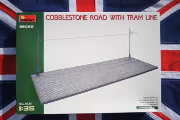 MiniArt 36065 COBBLESTONE ROAD WITH TRAM LINE