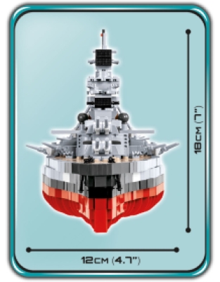 COBI 4819 Battleship BISMARCK