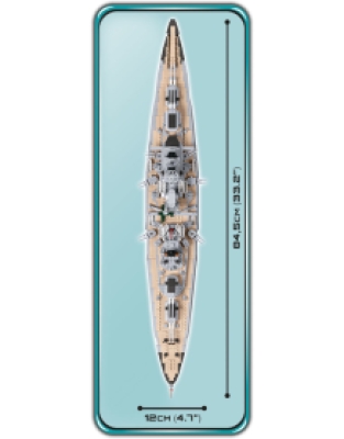 COBI 4819 Battleship BISMARCK