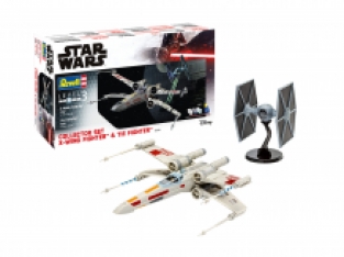 Revell 06054 COLLECTOR SET - X-WING FIGHTER & TIE FIGHTER Star Wars