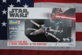 Revell 06054 COLLECTOR SET - X-WING FIGHTER & TIE FIGHTER Star Wars