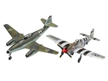 Revell 03711 Combat Set Messerschmitt Me262 & P-51B Mustang