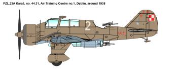 IBG 72529 Combat Trainers 2 in 1: PZL P.11a and PZL.23A Karaś