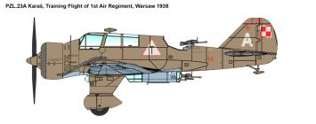 IBG 72529 Combat Trainers 2 in 1: PZL P.11a and PZL.23A Karaś