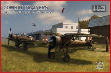 IBG 72529 Combat Trainers 2 in 1: PZL P.11a and PZL.23A Karaś