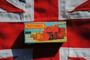 Matchbox 51 COMBINE HARVESTER