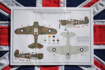 Airfix A02099V COMMONWEALTH CA-13 BOOMERANG