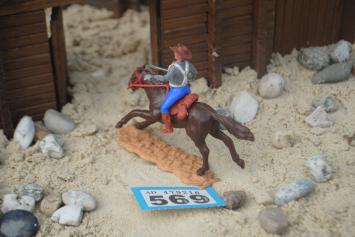 Timpo Toys B.569 Confederate Army Infantry Soldier Riding CSA 'American Civil War' 2nd version 