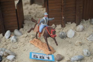 Timpo Toys B.581 Confederate Army Infantry Soldier Riding CSA 'American Civil War' 2nd version 