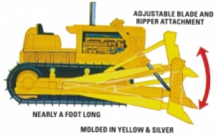 AMT 1086 CONSTRUCTION BULLDOZER