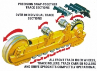 AMT 1086 CONSTRUCTION BULLDOZER