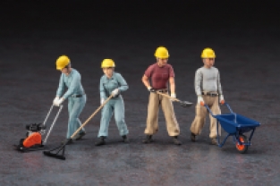 Hasegawa 66003 / WM03 CONSTRUCTION WORKER set A