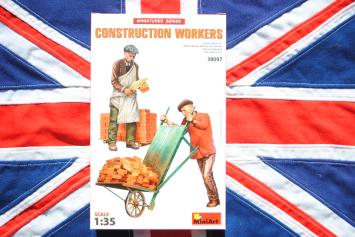 MiniArt 38097 Construction Workers with Accessories