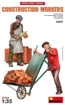 MiniArt 38097 Construction Workers with Accessories