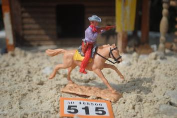 Timpo Toys O.515 Cowboy 3rd version riding with short rifle