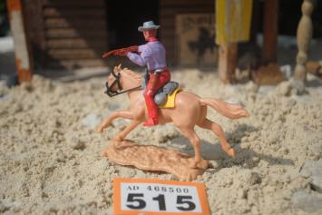 Timpo Toys O.515 Cowboy 3rd version riding with short rifle