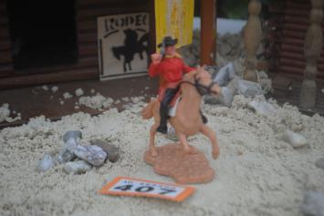 Timpo Toys O.407 Cowboy riding 3rd version