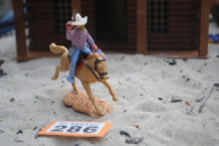 Timpo Toys O.286 Cowboy Riding on Horse 2nd version 