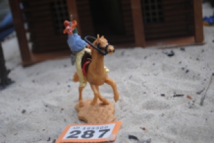 Timpo Toys O.287 Cowboy Riding on Horse 2nd version 