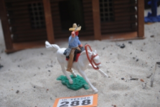 Timpo Toys O.288 Cowboy Riding on Horse 2nd version 