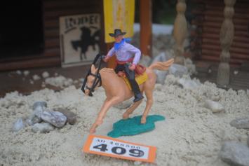 Timpo Toys O.409 Cowboy riding on horse 2nd version