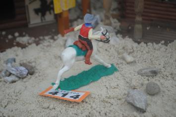 Timpo Toys O.414 Cowboy riding on horse 2nd version