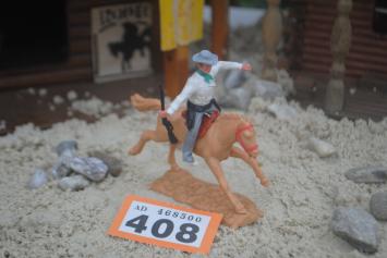 Timpo Toys O.408 Cowboy riding on horse 3rd version