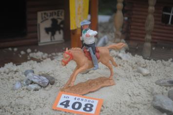 Timpo Toys O.408 Cowboy riding on horse 3rd version