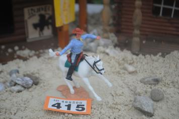 Timpo Toys O.415 Cowboy riding on horse 3rd version