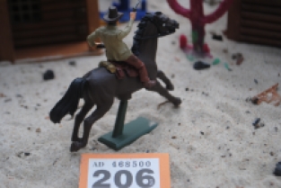 Britains Toys O.206 Cowboy riding on horse