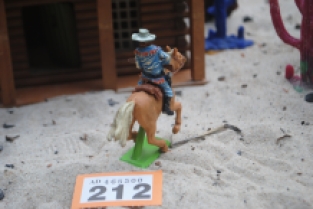 Britains Toys O.212 Cowboy riding on horse