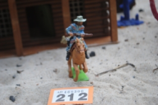 Britains Toys O.212 Cowboy riding on horse