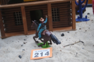 Britains Toys O.214 Cowboy riding on horse 