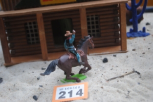 Britains Toys O.214 Cowboy riding on horse 