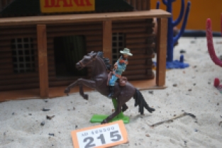 Britains Toys O.215 Cowboy riding on horse 