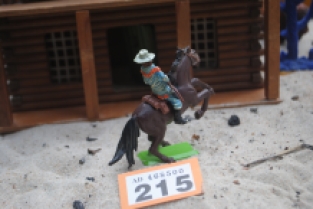 Britains Toys O.215 Cowboy riding on horse 