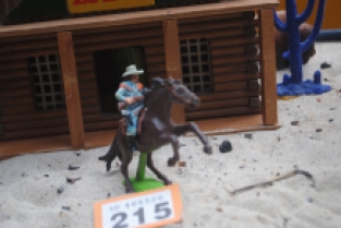 Britains Toys O.215 Cowboy riding on horse 