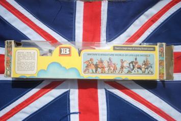 Britains LTD Models 7664 COWBOYS 'boxed set of six 2nd series foot figures and 2 accessories'